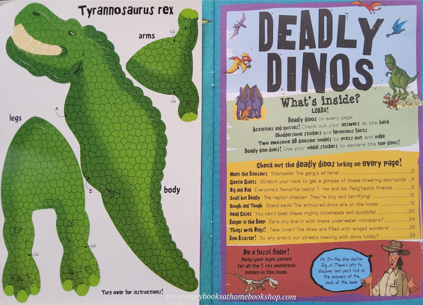 MODEL ACTIVITIES BOOK** ð
ð
AWESOME! DEADLY DINOS