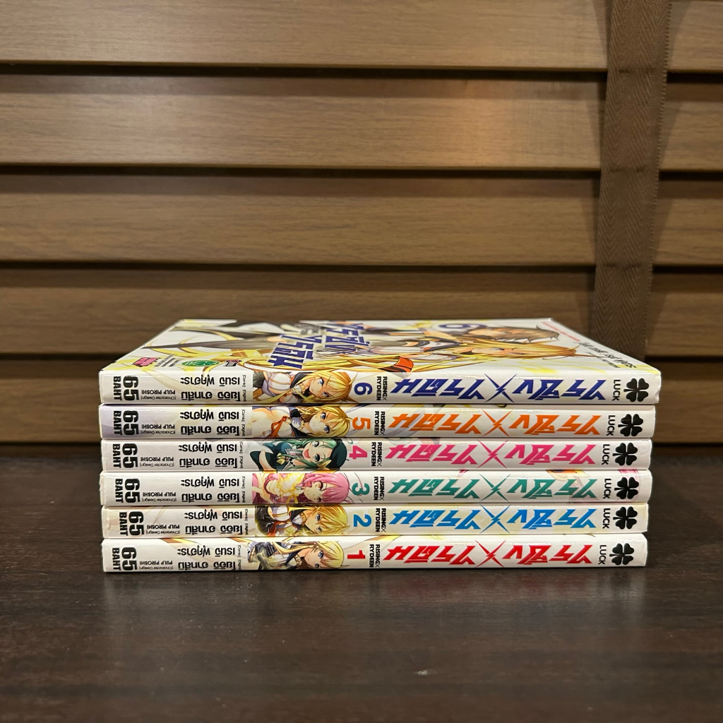 [MANGA] ไรซิ่ง X ไรดีน เล่ม 1-6 (จบ) ... Renji Fukuhara/ Youichi Hatsumi เขียน (มือสอง)