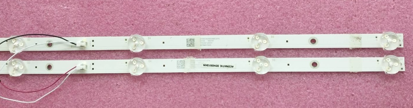 หลอดแบล็คไลท์อะโคเนติค (LED BLACK LIGHT ACONATIC ) ของแท้ถอดจากเครื่อง ใช้กับรุ่น32HD513AN (6 LED X 2)