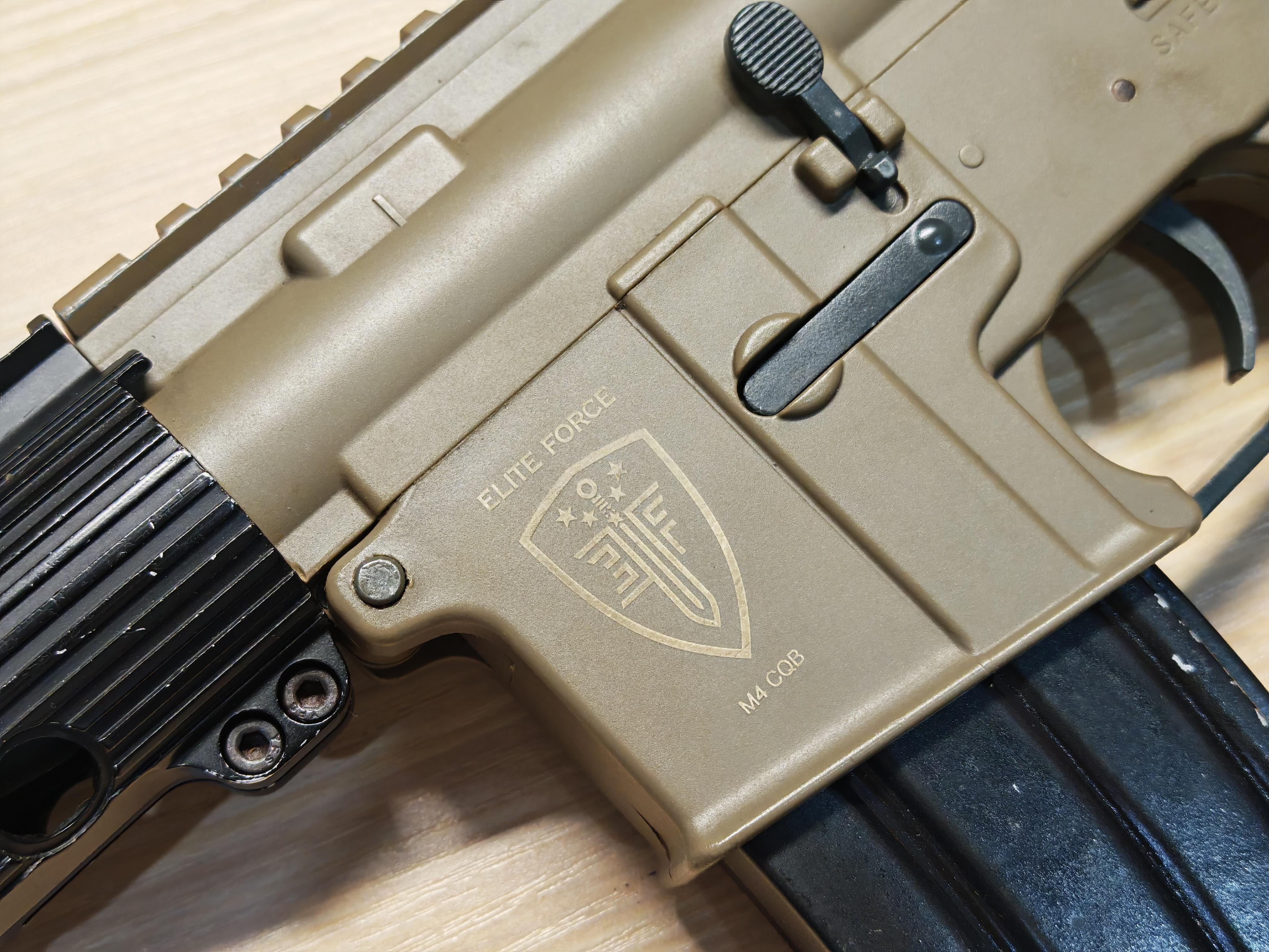 M4 Elit Force บอดี้ ไนลอน AEG BB Gun บีบีกัน Airsoft Gun ปืนอัดลม ปืนยาวไฟฟ้า มือสอง