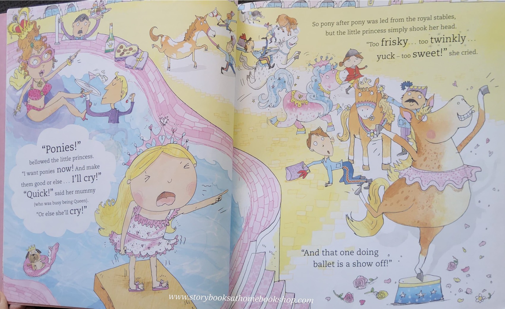 หนังสือนิทานปกอ่อน ** 🍅🍓NEVER SAY NO TO A PRINCESS!