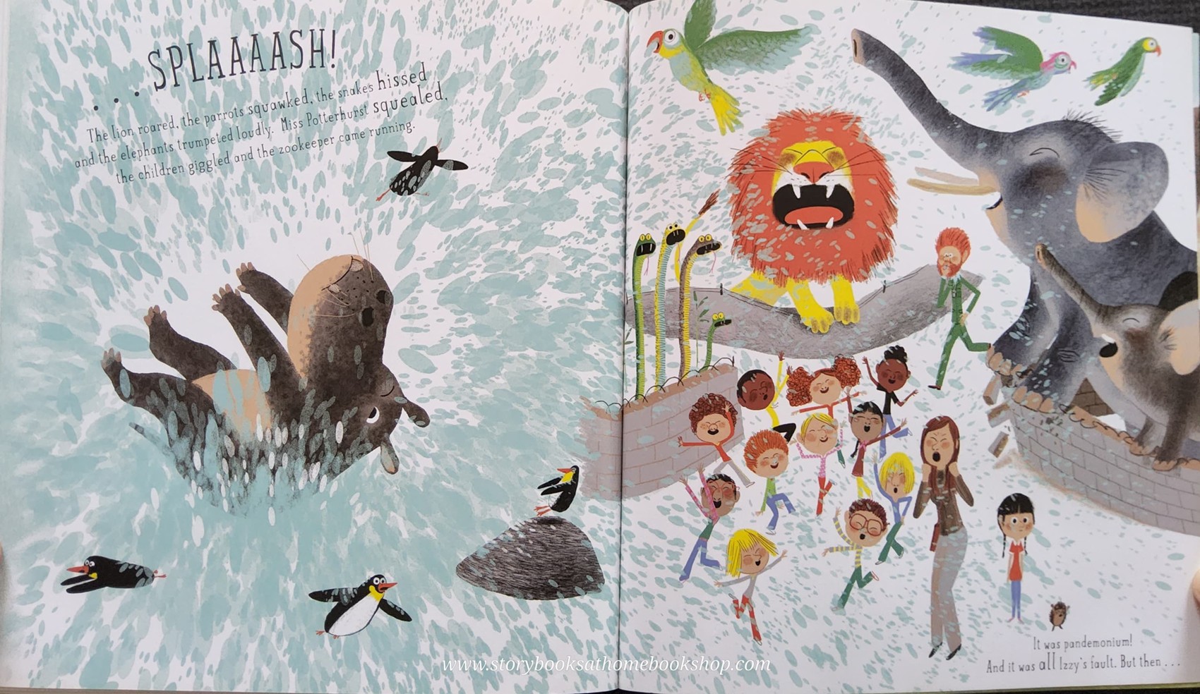 หนังสือนิทานปกอ่อน** 🍅🍅NEVER TICKLE A TIGER BYPAMELA BUTCHART