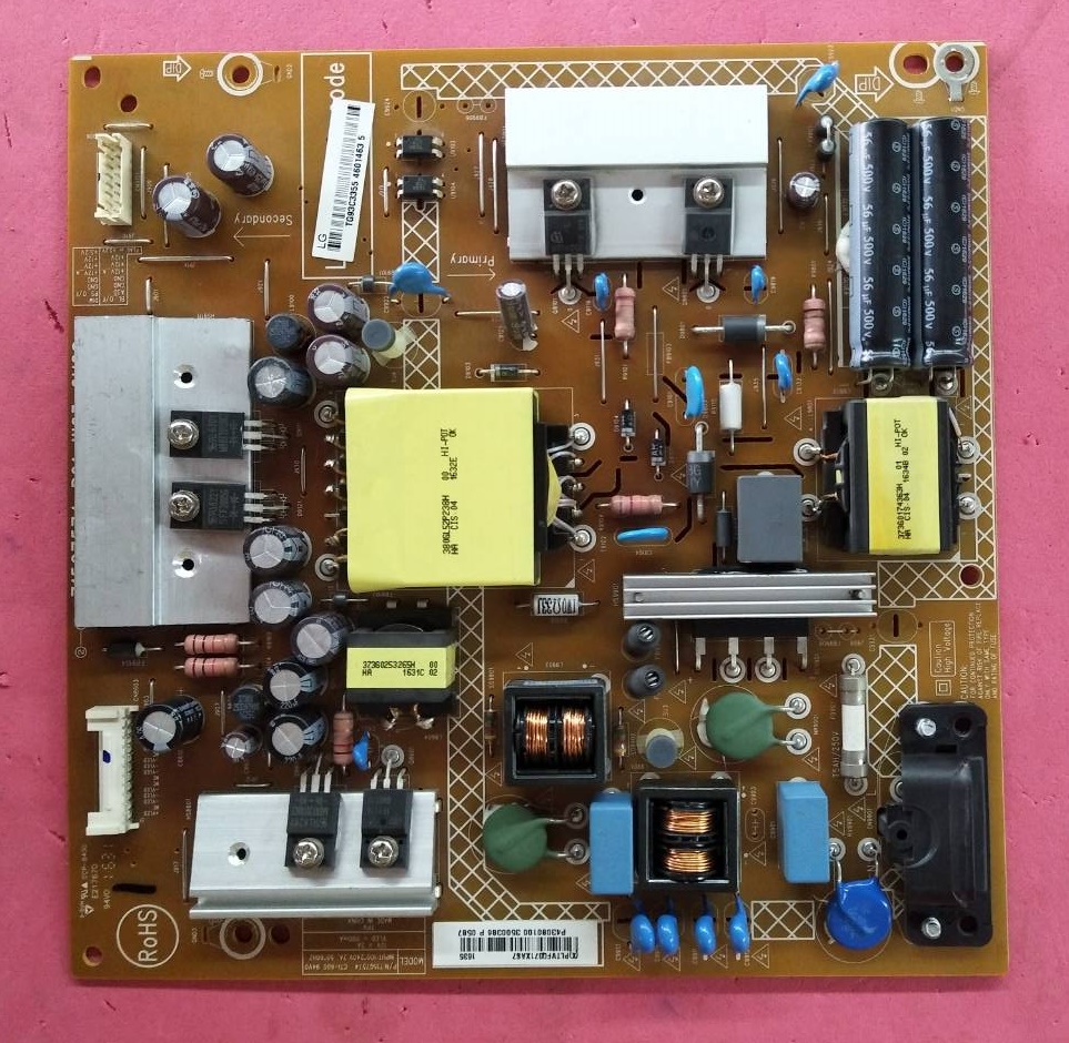 เพาเวอร์ซัพพลาย LG(แอลจี)ของแท้ถอดจากเครื่อง 43LH500T พาร์ท 715G7574-P01-W03-0H2S