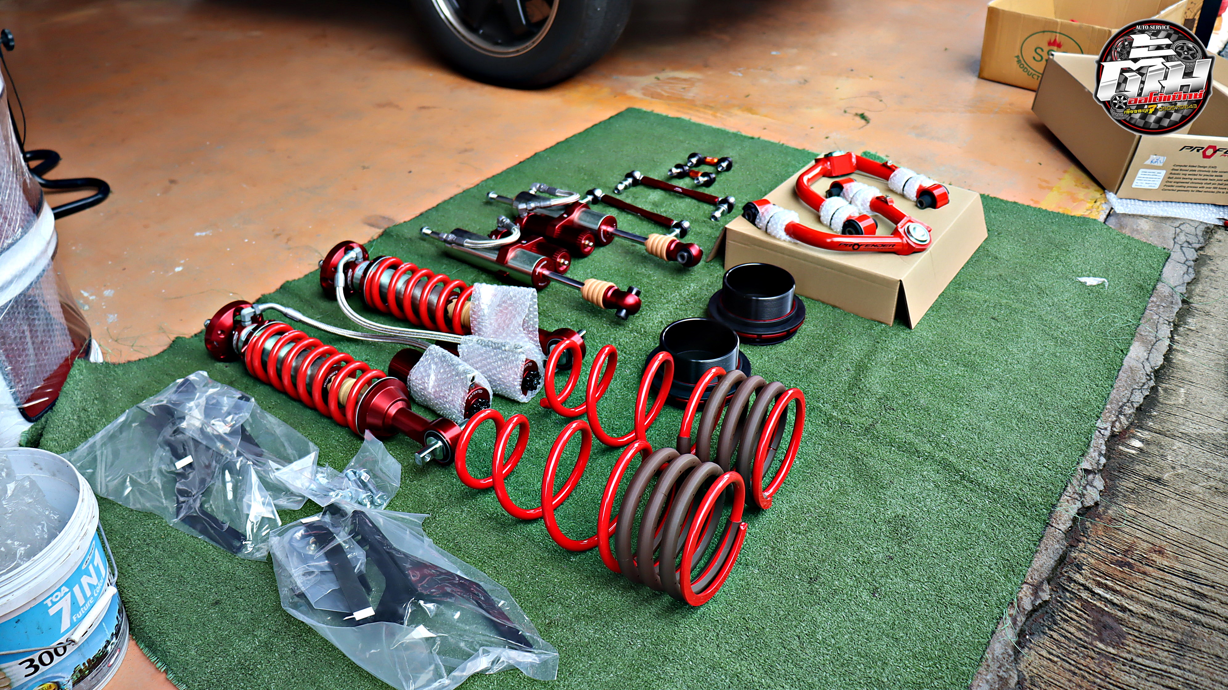 FORD EVEREST Next Gen เปลี่ยนโช็คอัพ โช็ค PROFENDER Set Load 2.5