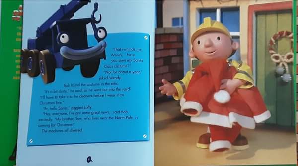 หนังสือนิทานปกแข็ง ** 🍅🍓BOB THE BUILDER A CHRISTMAS TO REMEMBER