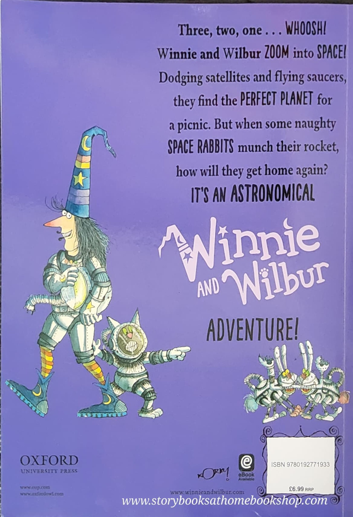 หนังสือนิทานปกอ่อน** 🍅WINNIE AND WILBUR IN SPACE by Valerie Thomas and Korky Paul