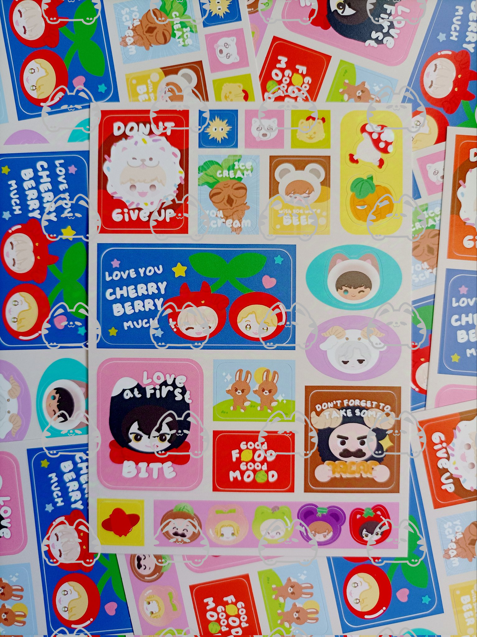 Sticker Dungeon Meshi Die-cut 50% A6