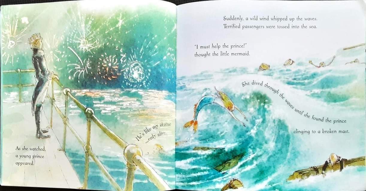 หนังสือนิทานปกอ่อน 🍓🍓The Little Mermaid