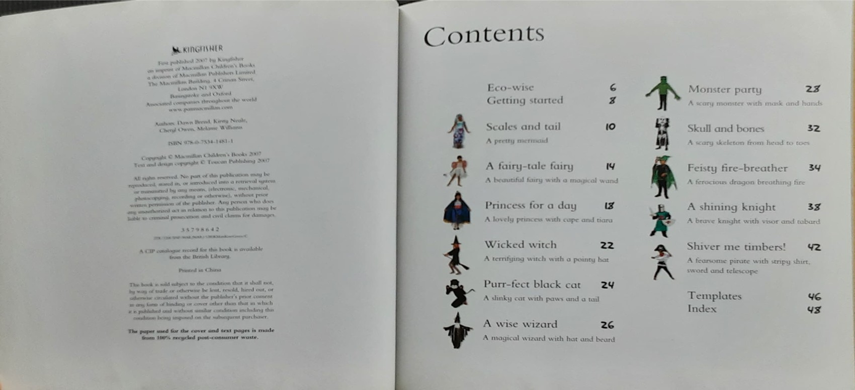 หนังสือกิจกรรม ภาษาอังกฤษ 🍅🍓Ecocrafts Creative Costumes