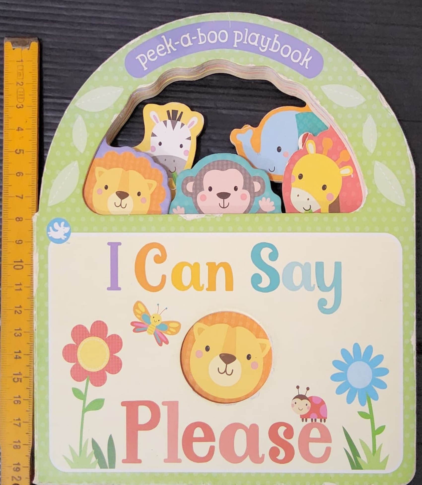 BOARD BOOK** 🍅🍅PEEK-A-ABOO PLAYBOOK: I CAN SAY PLEASE