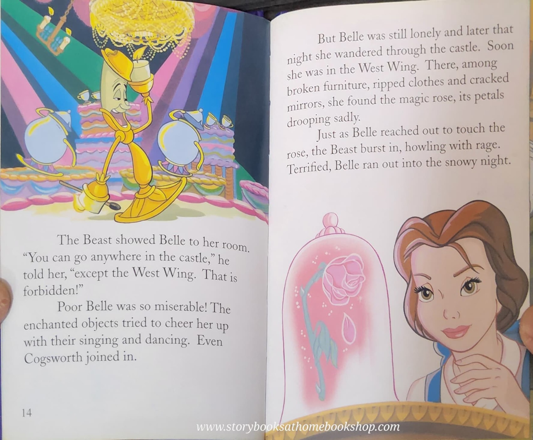 หนังสือนิทานปกแข็ง** 🍅🍓DISNEY PRINCESS: BEAUTY AND THE BEAST