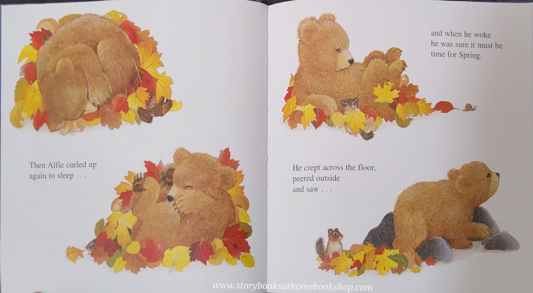 หนังสือนิทานปกแข็ง** 🍅🍓WHEN WILL IT BE SPRING? BY CATHERINE WALTERS