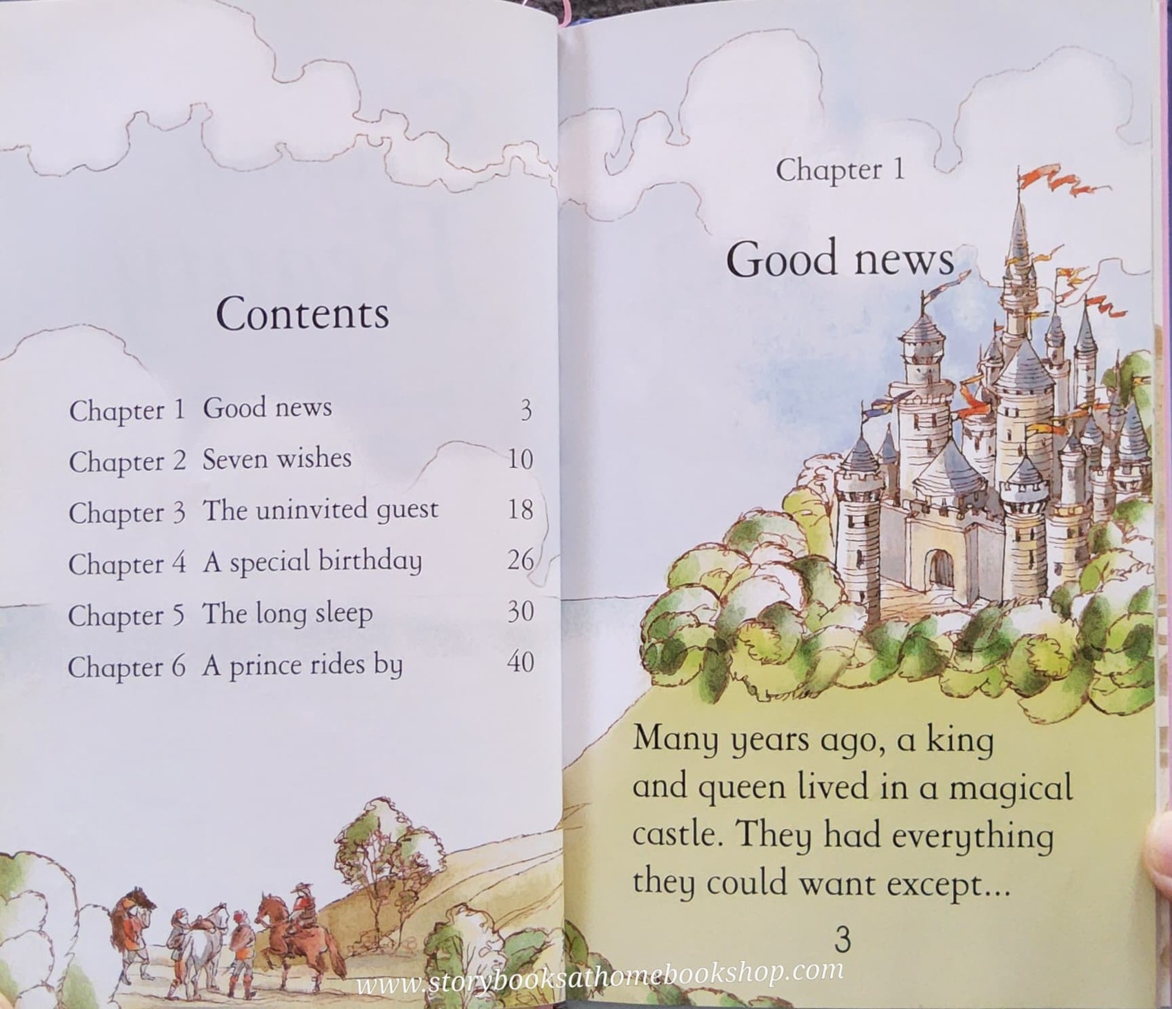 หนังสือนิทานปกแข็ง ** 🍅🍓USBORNE YOUNG READING:SLEEPING BEAUTY