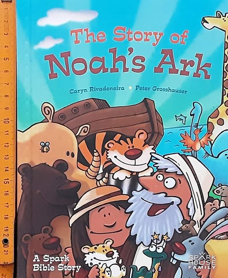 หนังสือนิทานปกแข็ง** 🍅🍓THE STORY OF NOAH'S ARK A SPARK BIBLE STORY