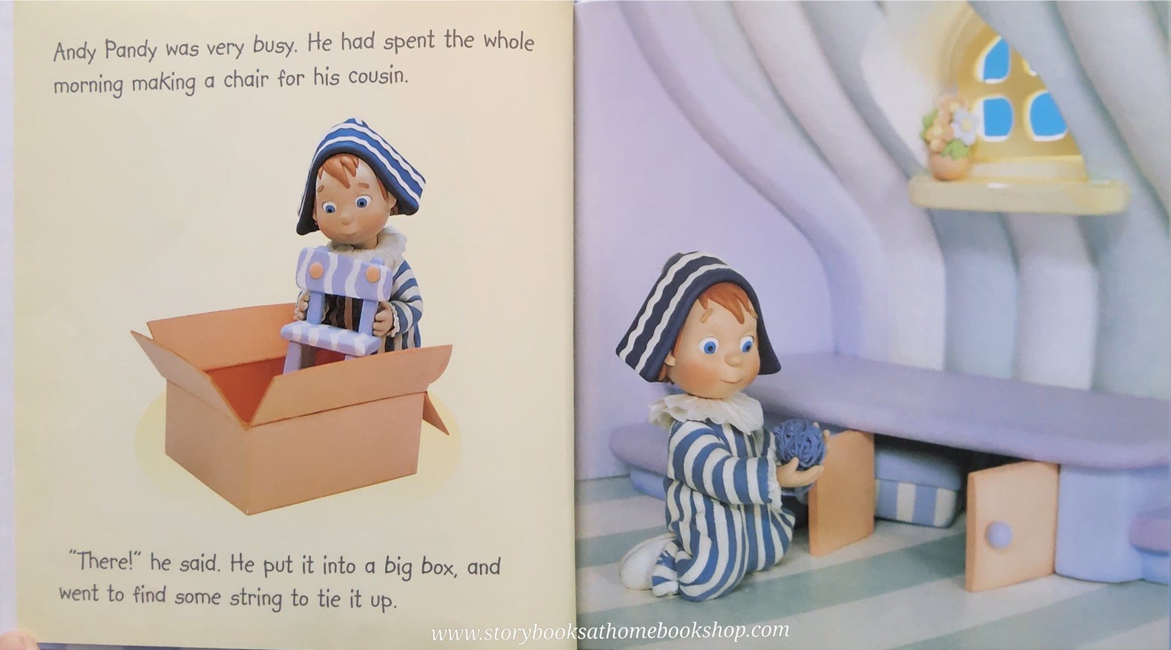 หนังสือนิทานปกแข็ง** 🍅🍅ANDY PANDY BALL OF STRING