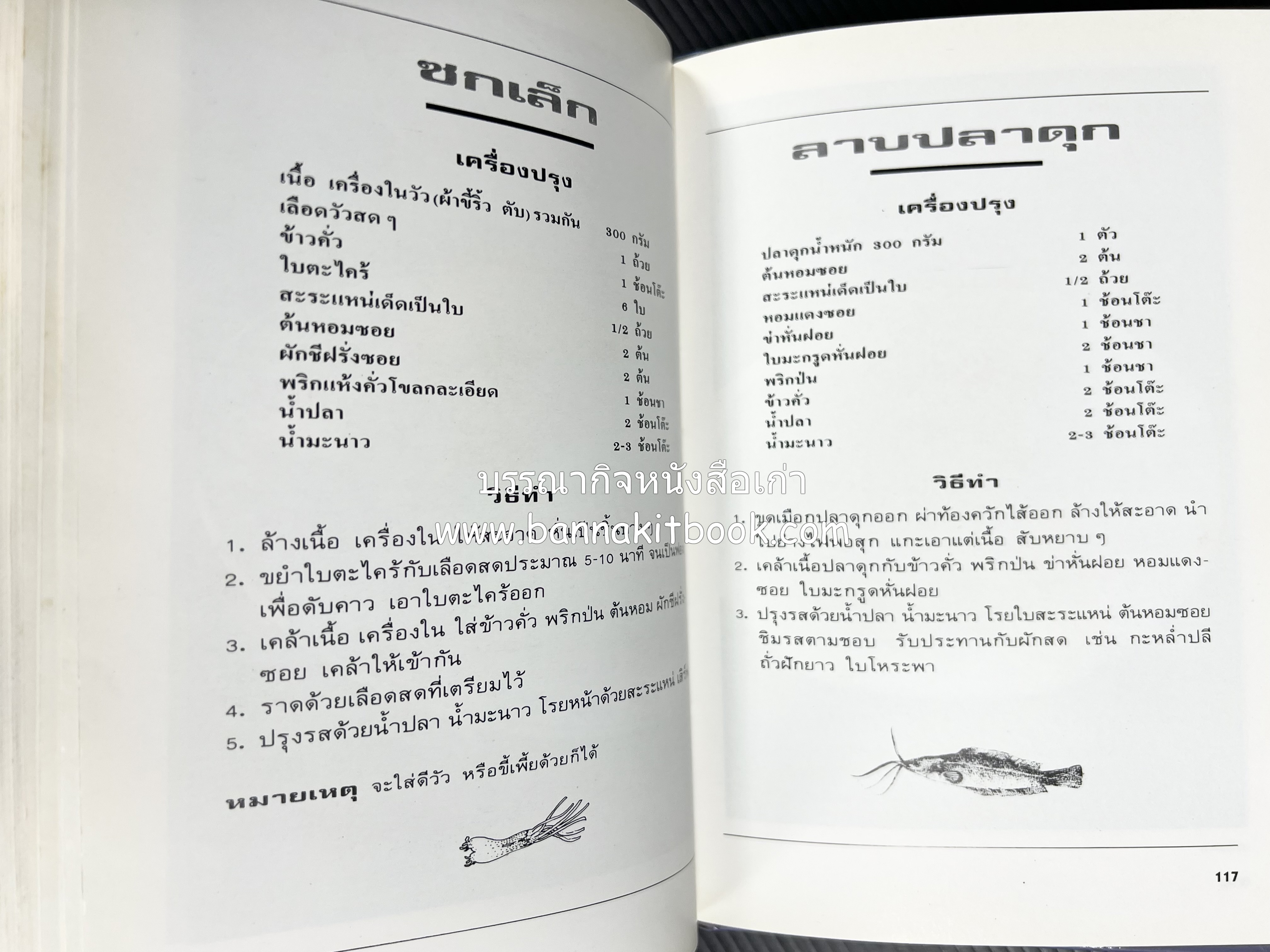 อาหารรสแซบ และกับแกล้ม โดย : อาจารย์ศรีสมร คงพันธุ์ และคณะ.