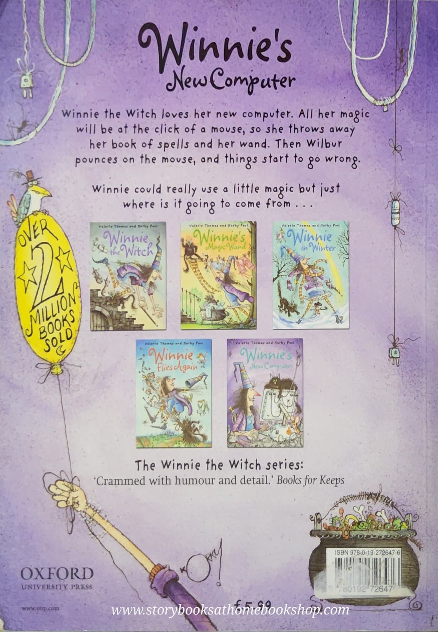 หนังสือนิทานปกอ่อน** 🍅WINNIE NEW COMPUTER by Valerie Thomas and Korky Paul