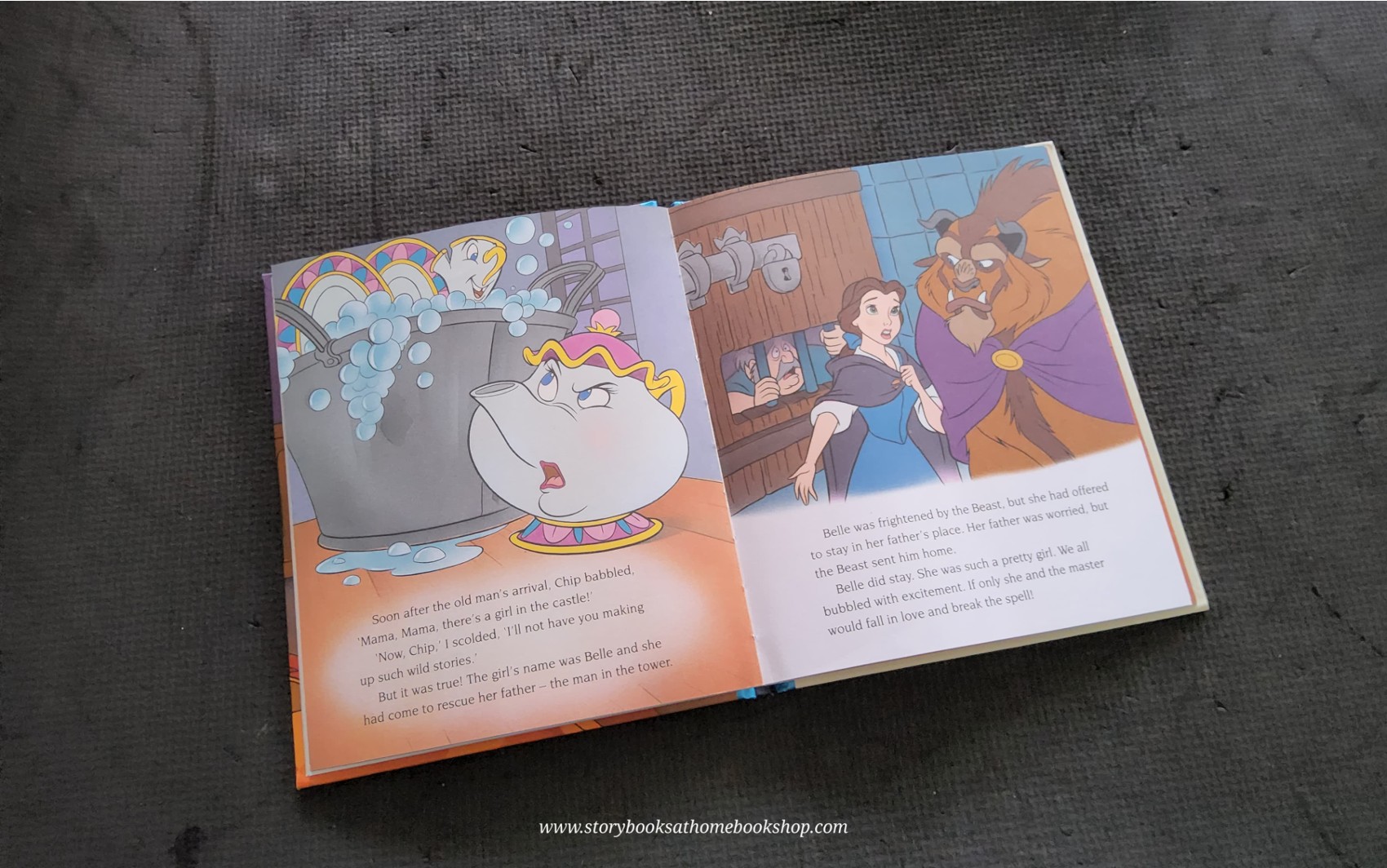 หนังสือนิทานปกแข็ง** 🍅🍓A TREASURE COVE STORY:DISNEY PRINCESS BEAUTY AND THE BEAST THE TEAPOT'S TALE
