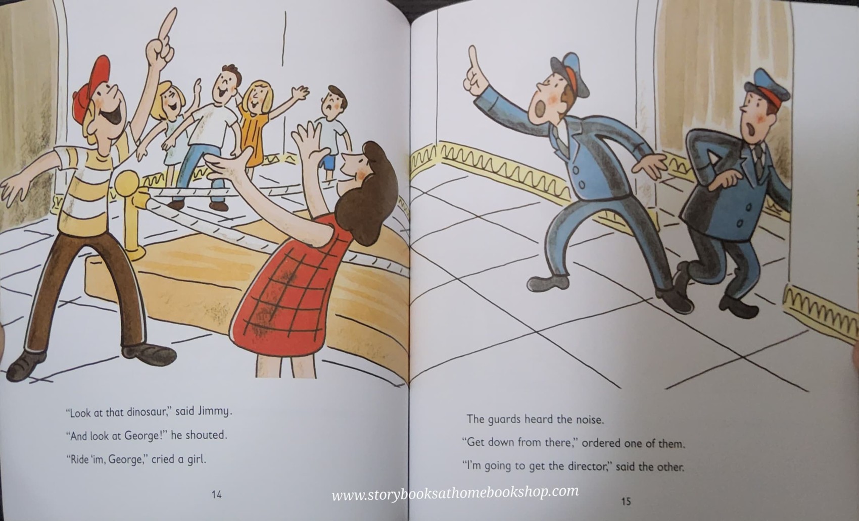 หนังสือนิทานปกอ่อน** 🍅🍓Curious George and the Dinosaur by MARGRET&H.A.REY