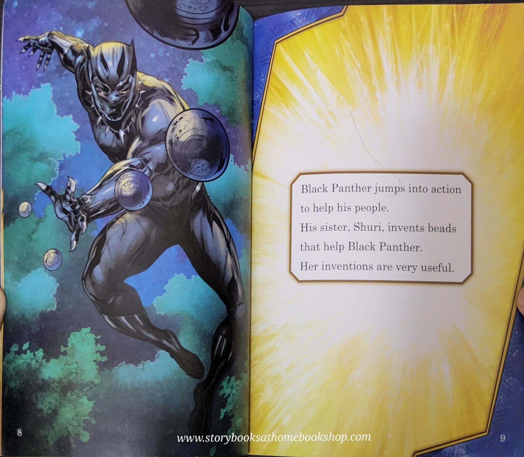 หนังสือนิทานปกอ่อน** 🍅🍅MARVEL BLACK PANTHER MEET BLACK PANHER