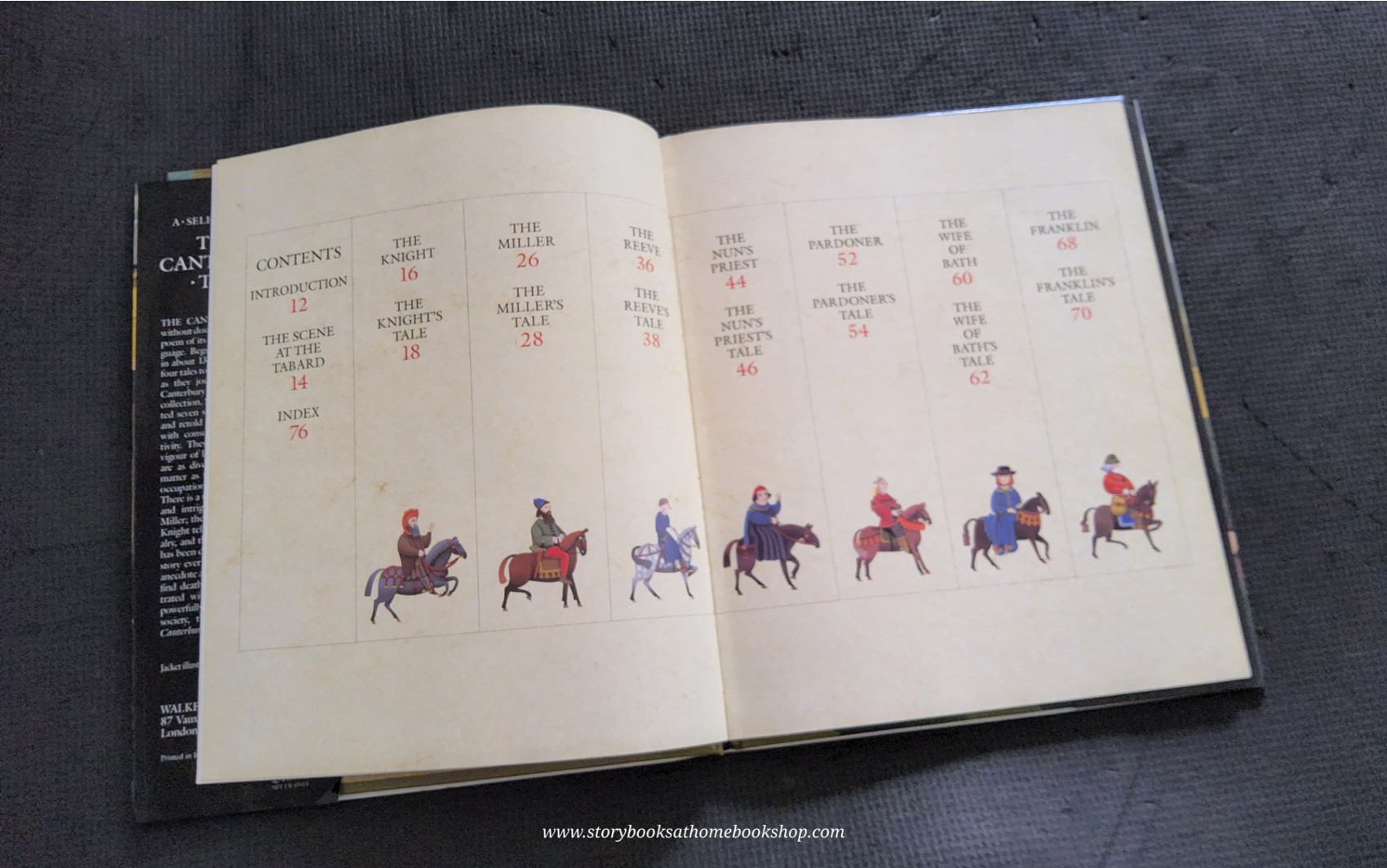 หนังสือนิทานปกแข็ง** 🍅🍓A SELECTION FROM THE CANTERBURY TALES