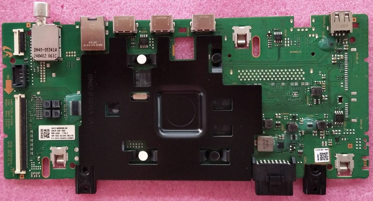 เมนบอร์ดทีวีซัมซุง Samsung อะไหล่แท้/มือสองพร้อมใช้งาน พาร์ทBN96-59614R รุ่นUA65DU7000KXXT เวอร์ชั่้น UA01
