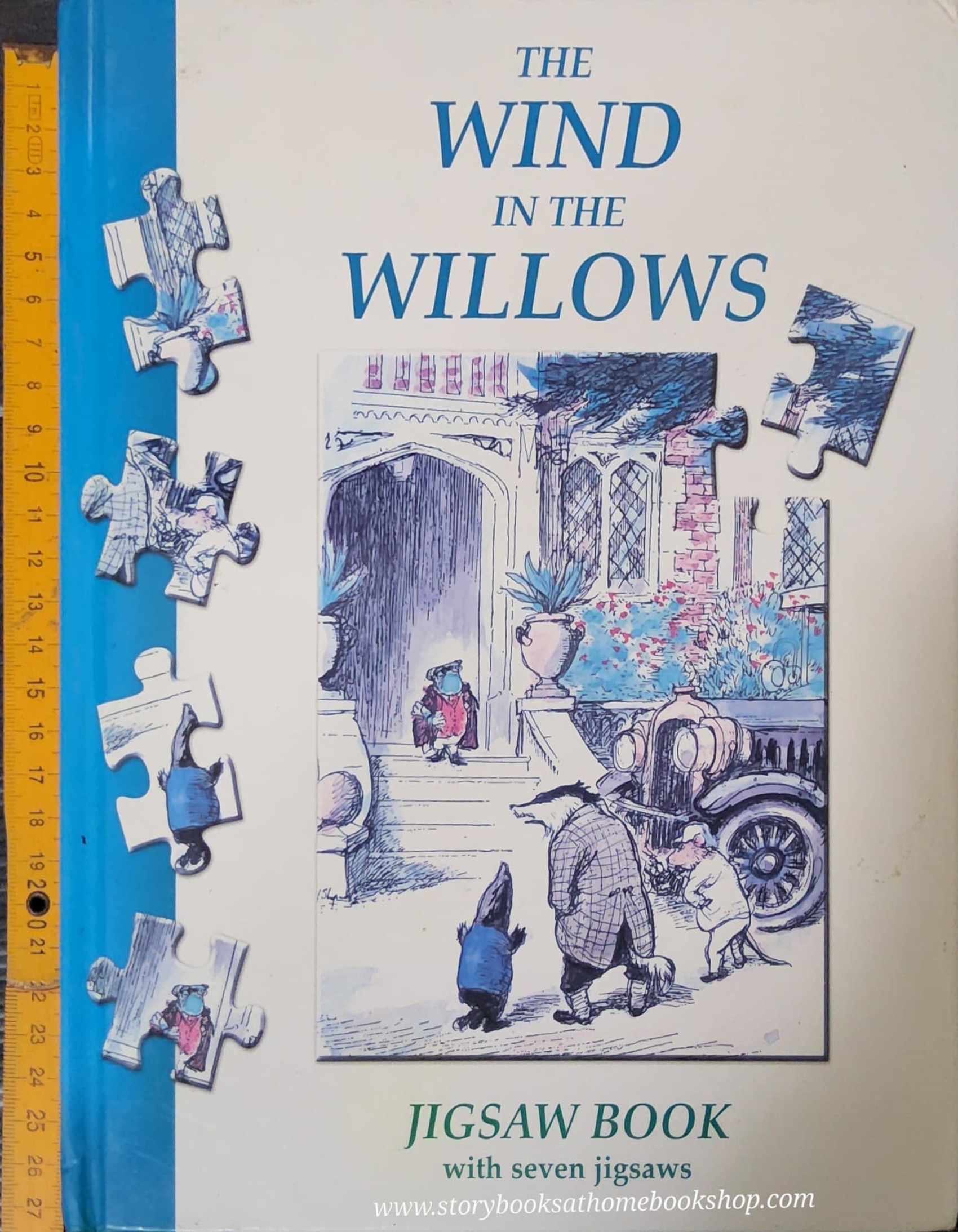 **JIGSAW BOARD BOOK** 🍅🍓THW WIND IN THE WILLOWS JIGSAW BOOK WITH 7 JIGSAWS