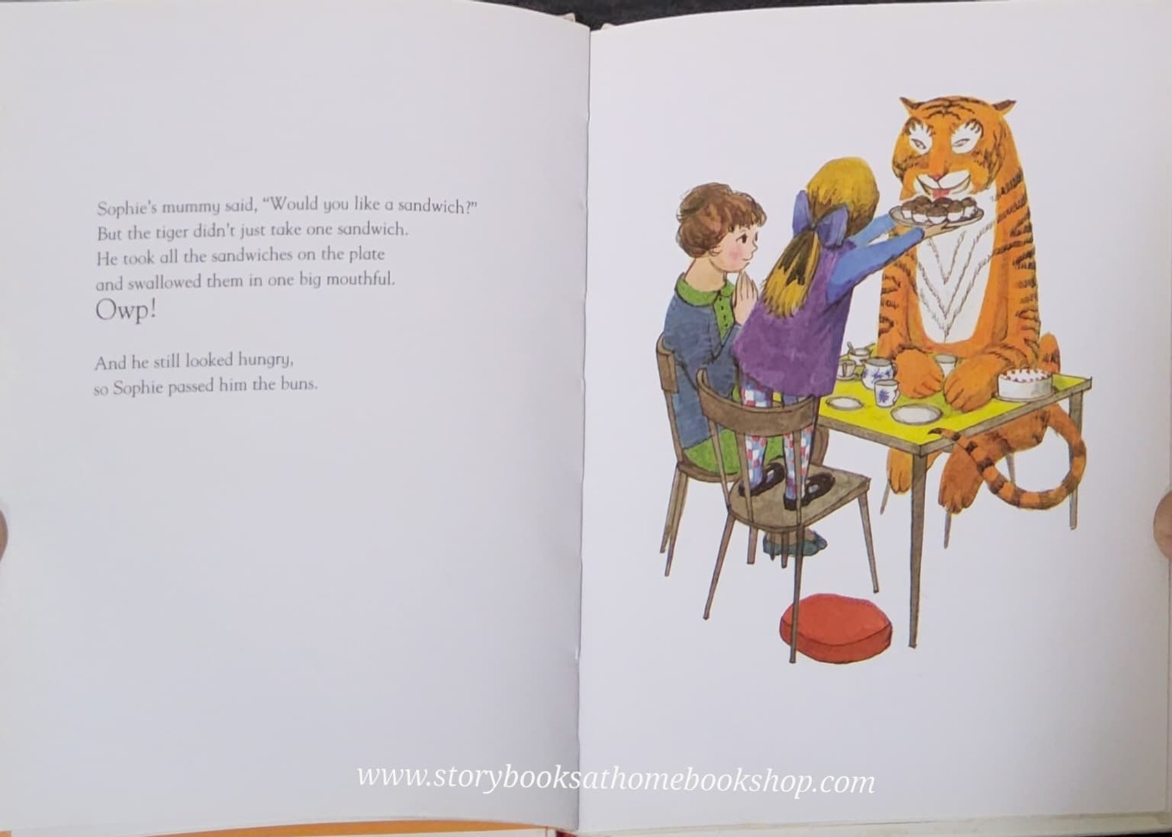 หนังสือนิทานปกแข็ง** 🍅🍓THE TIGER WHO CAME TO TEA BY JUDITH KERR