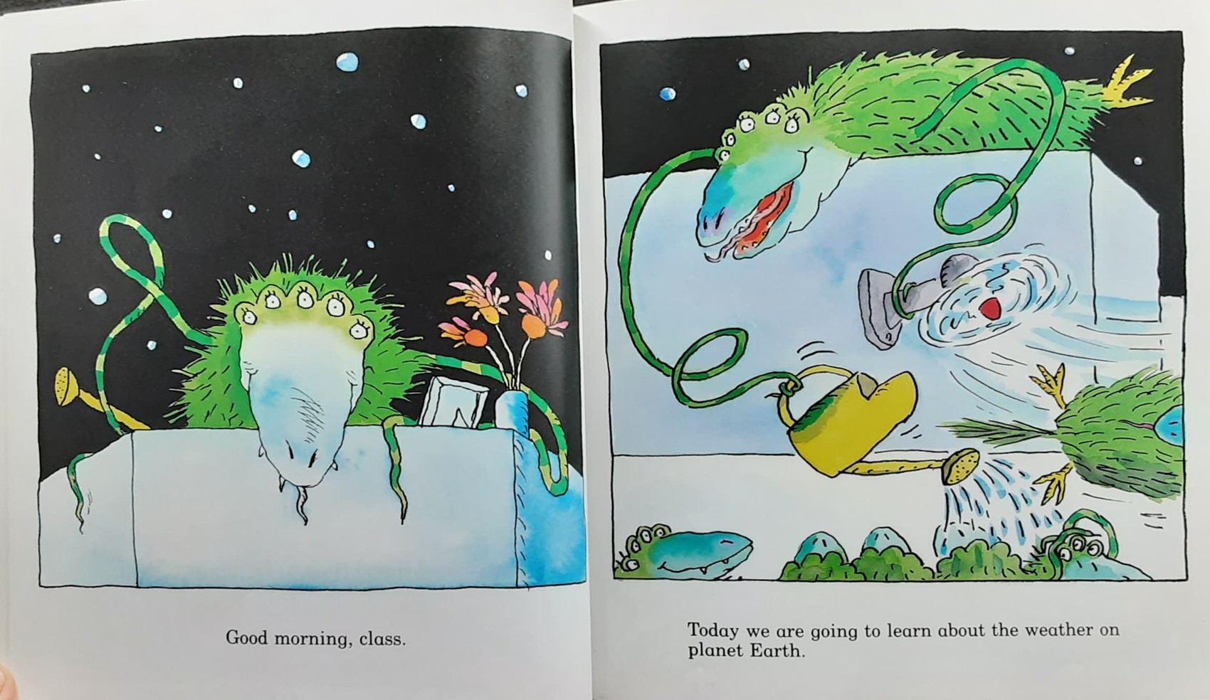 หนังสือนิทานปกอ่อน 🍅🍓DR XARGLE'S BOOK OF EARTH WEATHER