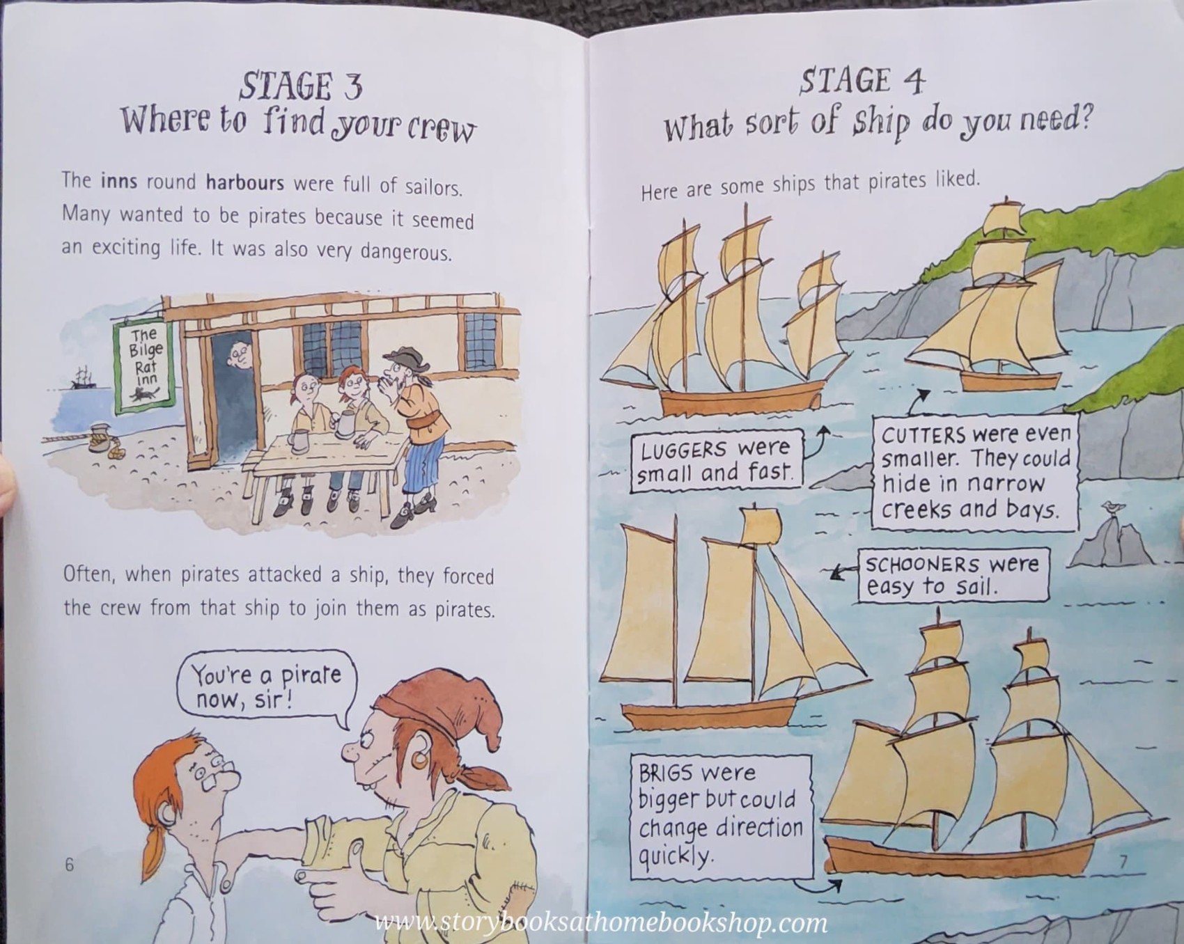 หนังสือนิทานปกอ่อน** ♥️HOW TO BE A PIRATE IN 10 EASY STAGES
