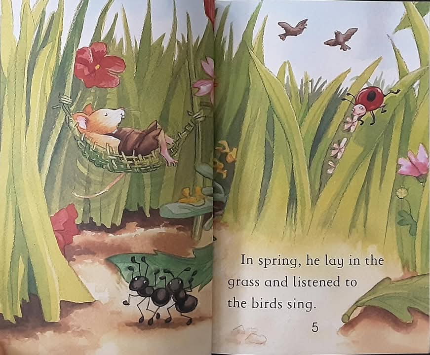 หนังสือนิทานปกอ่อน** 🍓🍅USBORNE FIRST READING:Town Mouse and The Country Mouse