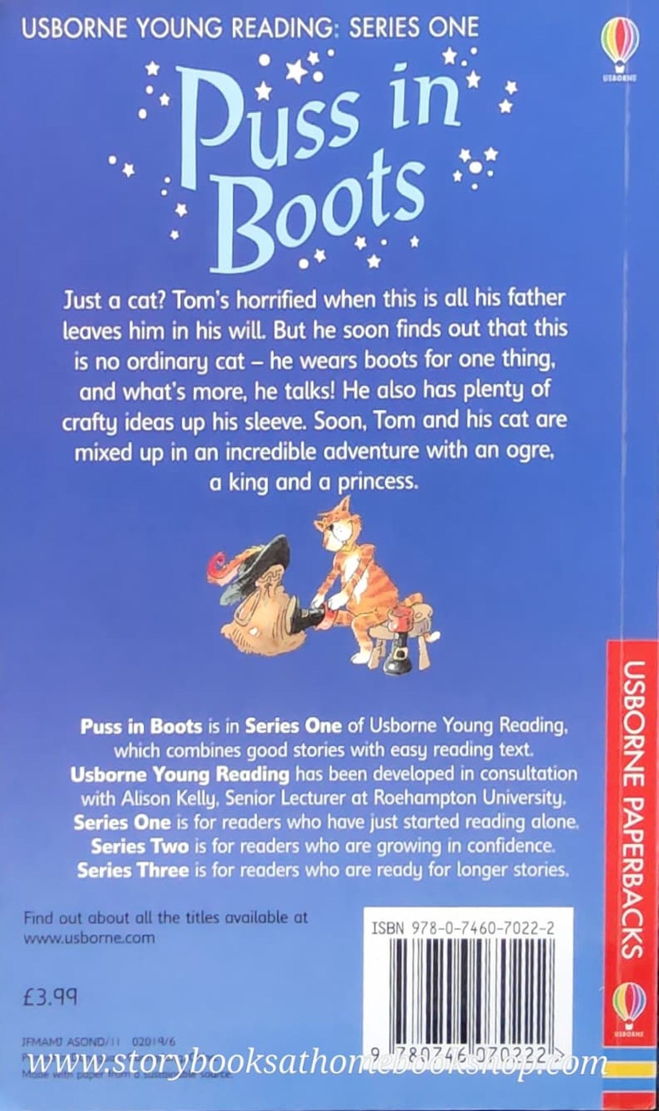 หนังสือนิทานปกอ่อน** ♥️USBORNE YOUNG READING: PUSS IN BOOTS