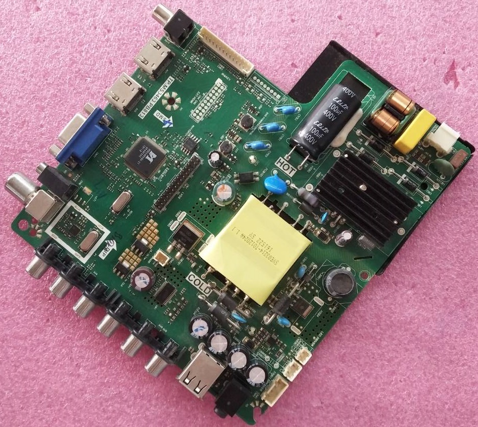 เมนบอร์ดทีวี MARCO ของแท้ถอดจากเครื่อง ใช้กับรุ่น LWD-395AA เวอร์ชั่นทีบาร์T390XVN01-0