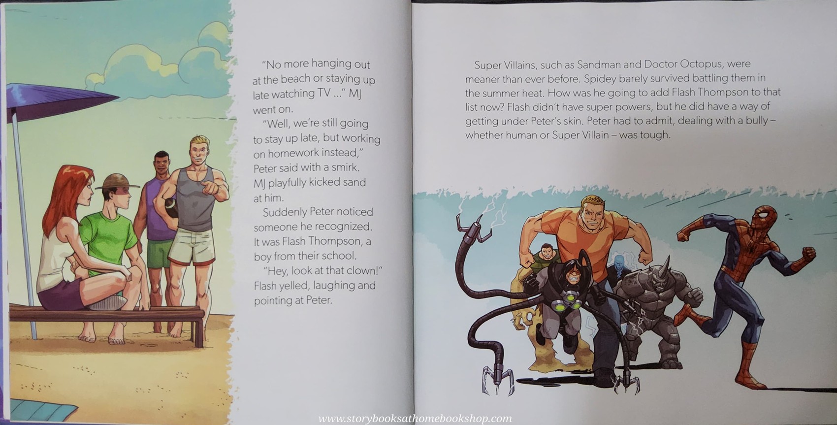 หนังสือนิทานปกแข็ง** 🍅🍓MARVEL SPIDER-MAN STORYBOOK COLLECTION