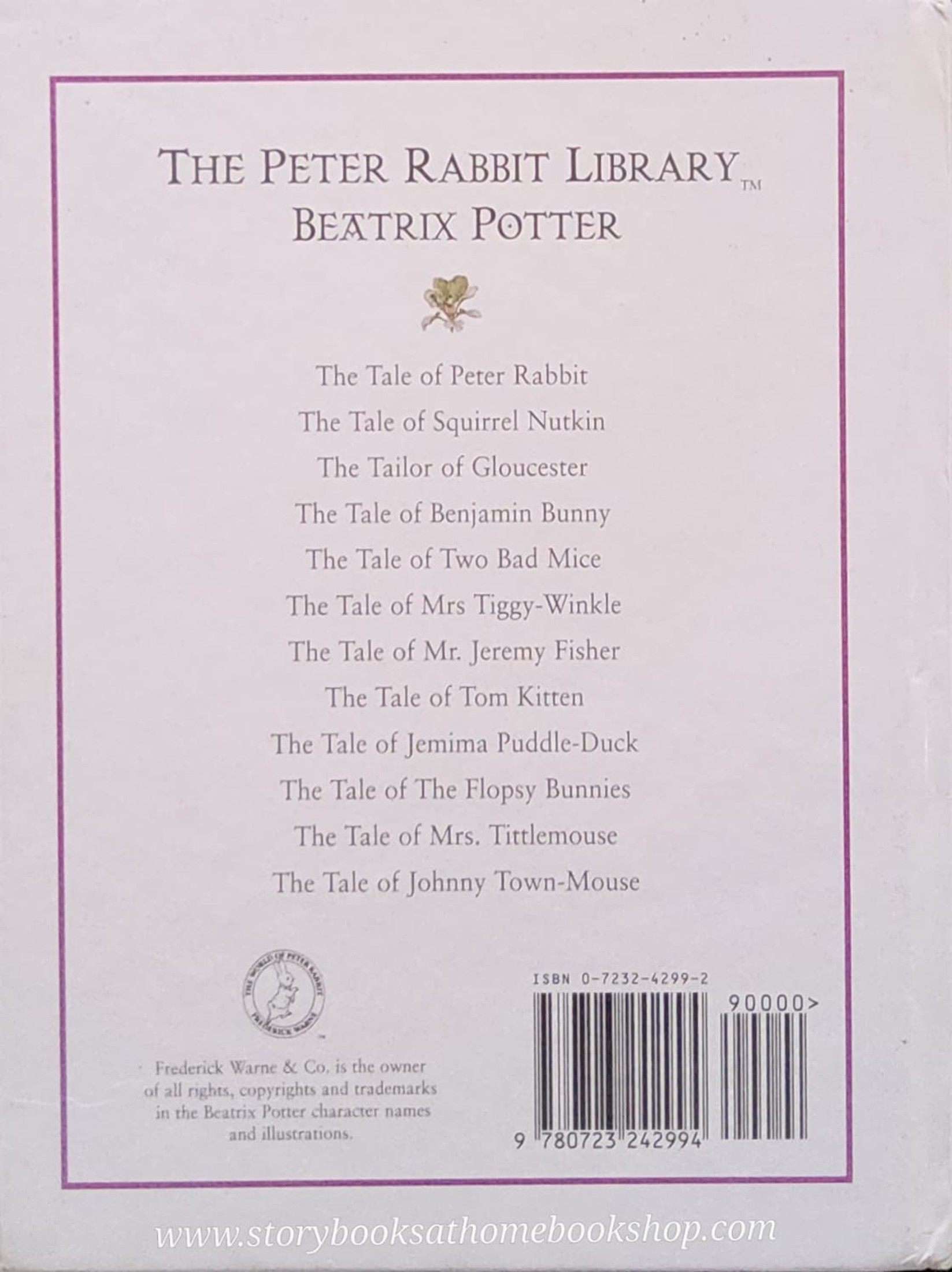 หนังสือนิทานปกแข็ง** 🍅🍓TALE OF TWO BAD MICE BY BEATRIX POTTER