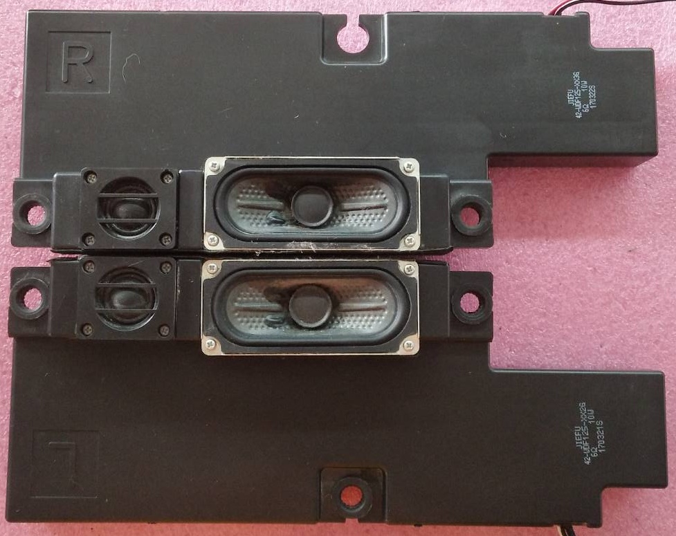 ลำโพงทีวี ทีซีแอล TCL ของแท้ถอดจากเครื่องรุ่น LED55C2US พาร์ท42-WDF125-XX2G 6โอมห์ 10วัตต์