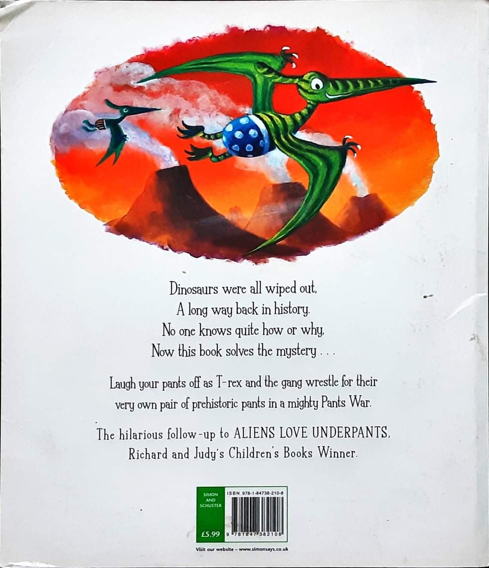 หนังสือนิทานปกอ่อน** 🍅🍓Dinosaurs Love Underpants