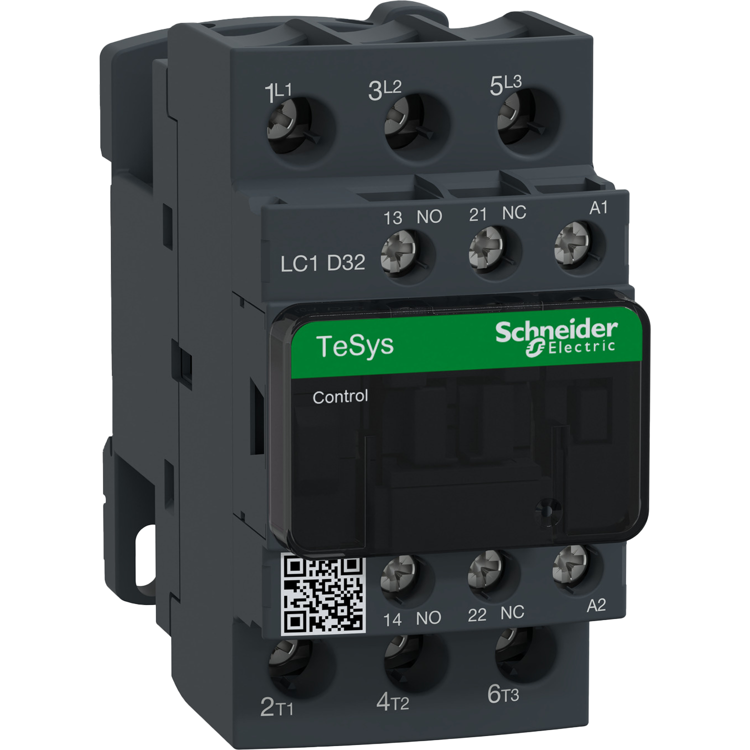 LC1D32B7 : แมกเนติกคอนแทคเตอร์ 3P, 32A 24VAC - Schneider Electric - Magnetic Contactors by pik2pak.com
