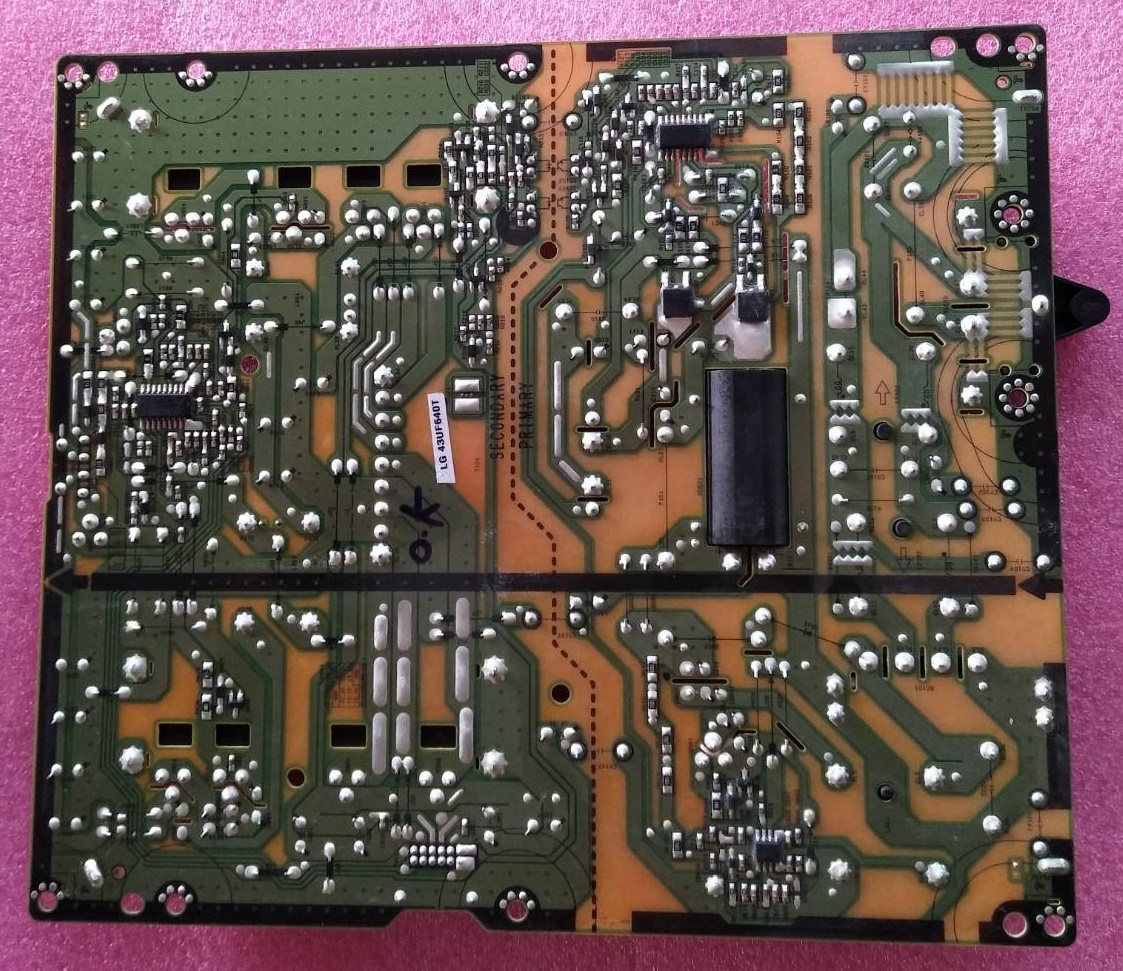 POWER SUPPLY LG (ซับพลาย แอลจี) ของแท้ถอดจากเครื่องรุ่น 43UF640T-TA.BTDYLJV 43UF640T-TA.BTMYLJV พาร์ท EAY64009401 :EAX66472001