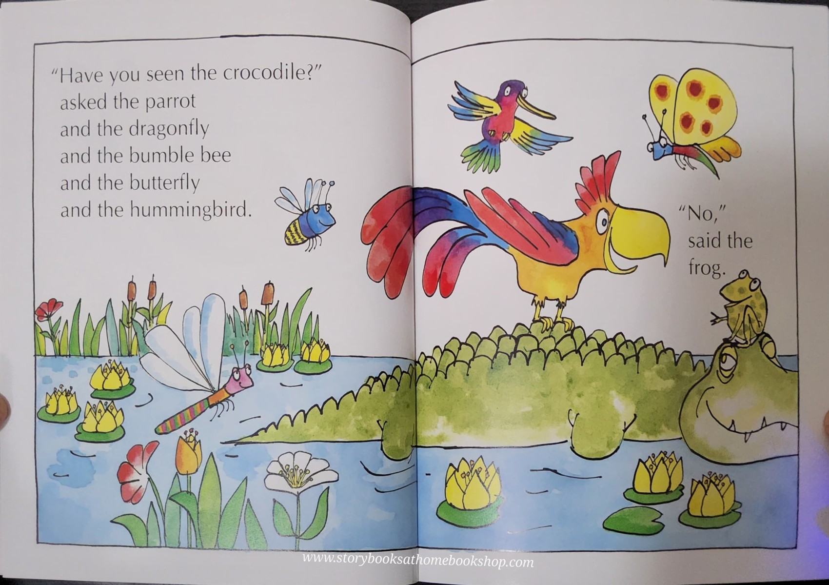 หนังสือนิทานปกอ่อน** 🍅🍓HAVE YOU SEEN THE CROCODILE? BY COLIN WEST