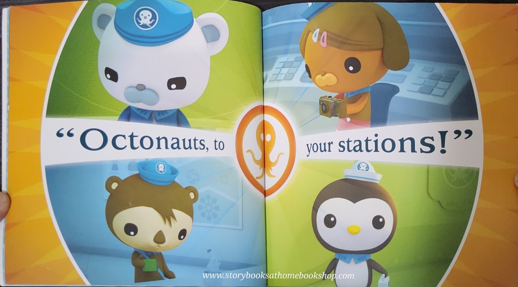 หนังสือนิทานปกอ่อน** 🍅🍓OCTONAUTS AND THE DECORATOR CRAB