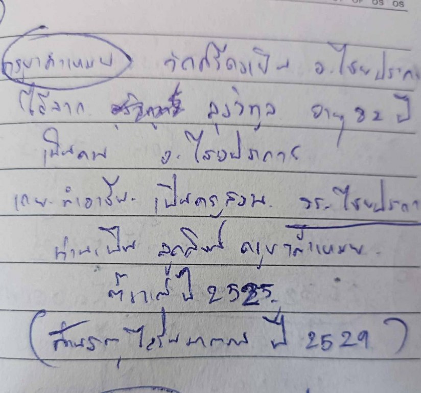 พระทันตธาตุครูบาเหมย วัดศรีดงเย็น อ.ไชยปราการ จ.เชียงใหม่ พระทันตธาตุองค์นี้ได้มาจากลุงวิทูรย์ อายุ 82 ปี อดีตเคยเป็นครูสอนโรงเรียนไชยปราการ คุณครูท่านเป็นลูกศิษย์ครูบาคำเหมย ตั้งแต่ปี 2525 ท่านได้รับจากมือครูบาเหมย เมื่อปี 2529