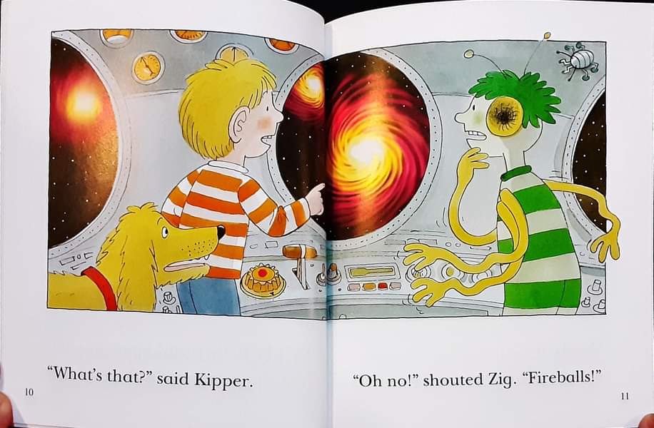 หนังสือนิทานปกอ่อน** 🍅🍓Read with Biff,Chip&Kipper:The Spaceship First Stories level 4