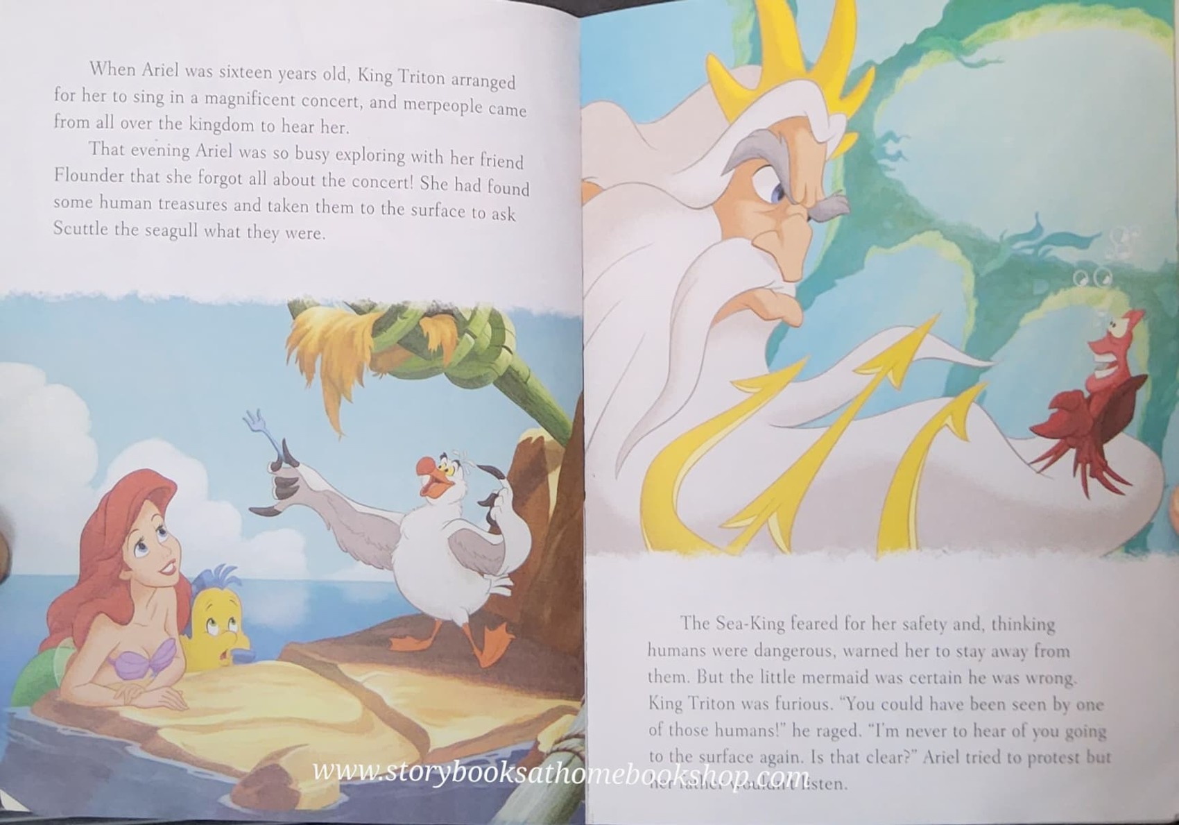 หนังสือนิทานปกอ่อน** ♥️DISNEY PRINCESS LITTLE MERMAID