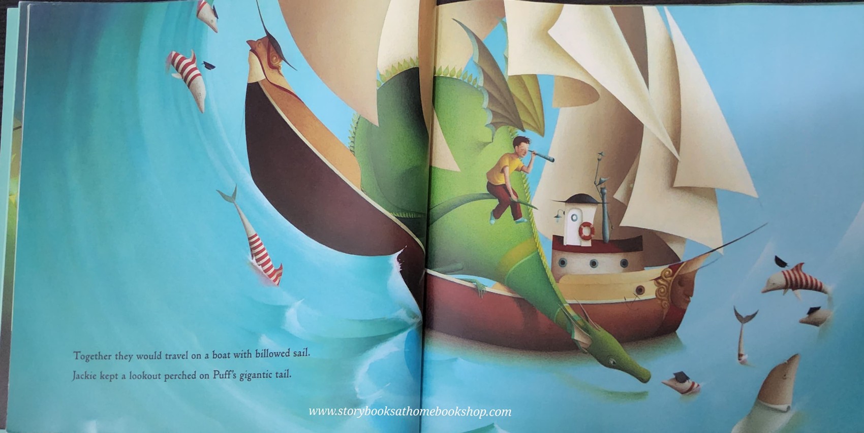 หนังสือนิทานปกอ่อน** 🍅🍅PUFF THE MAGIC DRAGON WITH CD