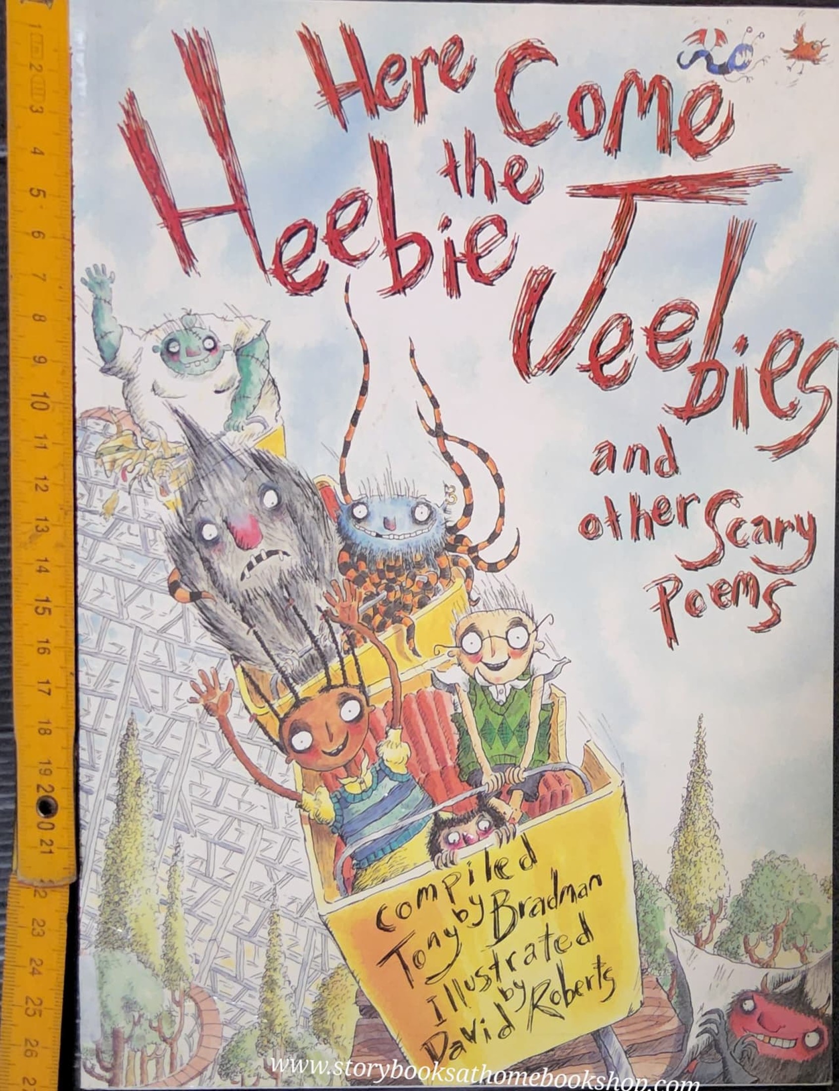 หนังสือนิทานปกอ่อน** 🍅🍓HERE COME THE HEEBIE VEEBIES AND OTHER SCARY POEMS