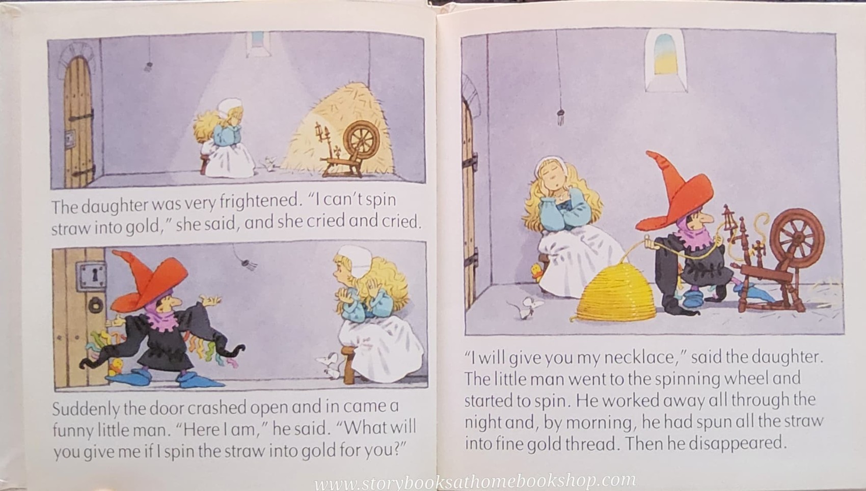 หนังสือนิทานปกแข็ง** 🍅🍅USBORNE FIRST STORIES RUMPEL STILTSKIN