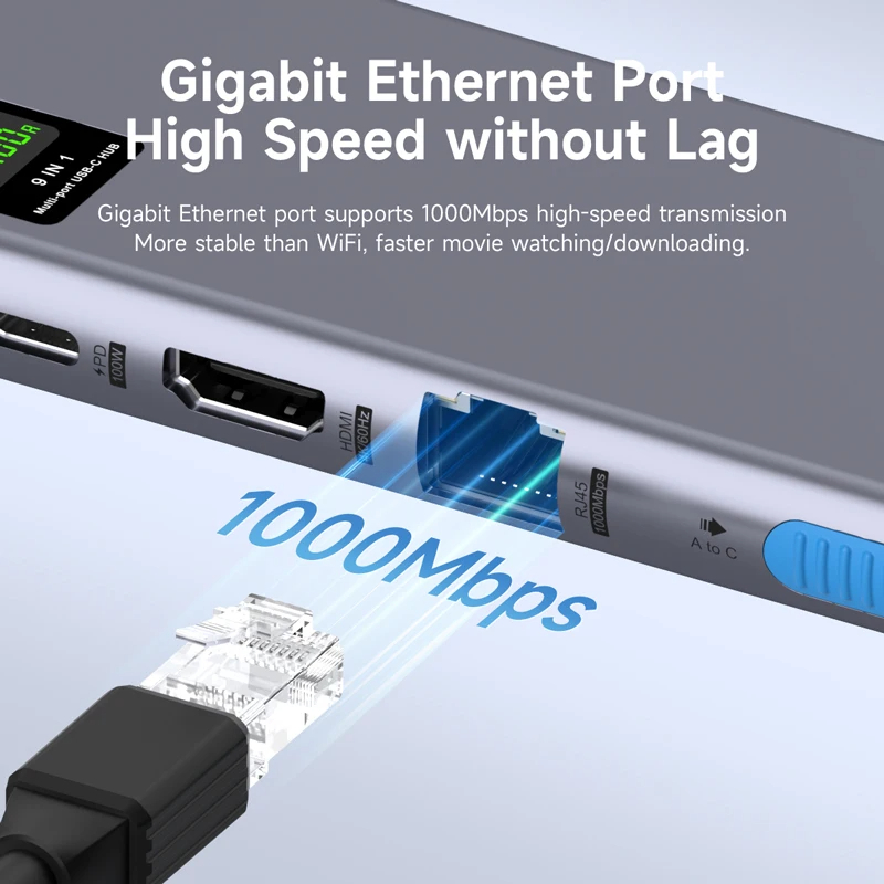 Hagibis TSX series Multifunction Hub USB TypeC HDMI