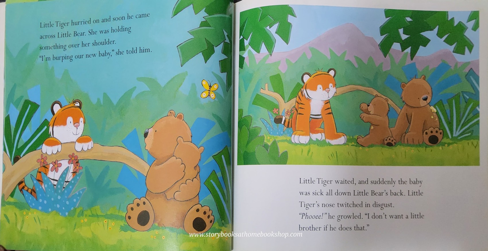หนังสือนิทานปกอ่อน** ♥️LITTLE TIGER'S BIG SURPRISE