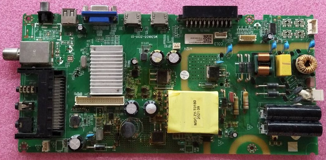 เมนบอร์ดทีวี ไฮเออร์ HAIER ของแท้ถอดจากเครื่อง รุ่นLE40K6000 พาร์ทบอร์ด MS36633-ZC01-01 ทีบาร์V400HJ6-PE1